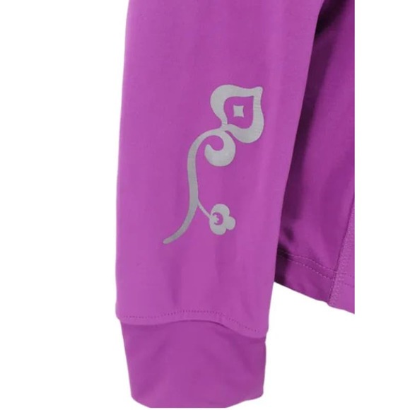 Athleta Purple Zip-Up Jacket - Size Small - Great Pre-owned Gym Gear WC32 - Picture 2 of 9